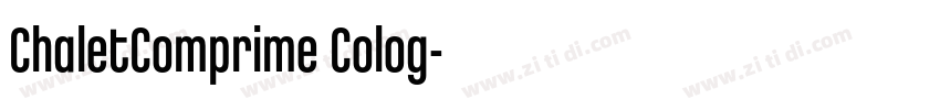 ChaletComprime Colog字体转换